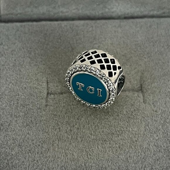 Pandora Turks and Caoicos Islands Charm S925 ALE Pendant Dangle Charm - Picture 5 of 5